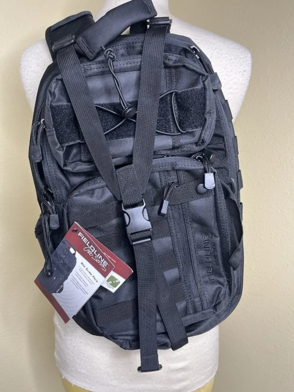 Fieldline Tactical Sling Crossbody Backpack  Military Bag Hiking Camping Bugout